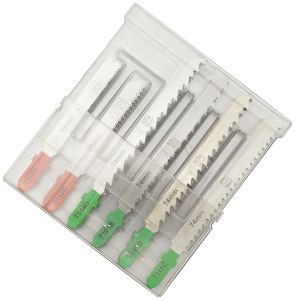 Lot de 30 lames pour scie sauteuse bois et métal