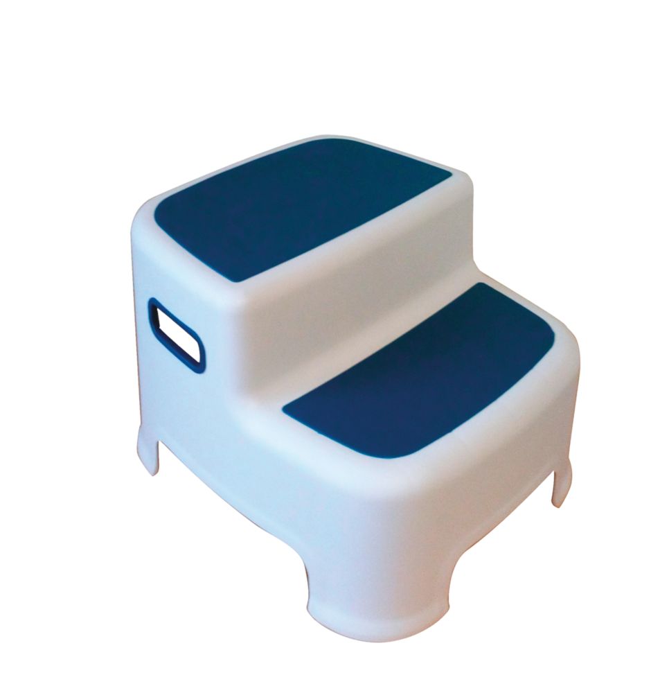 Marchepied bleu et blanc Pellet