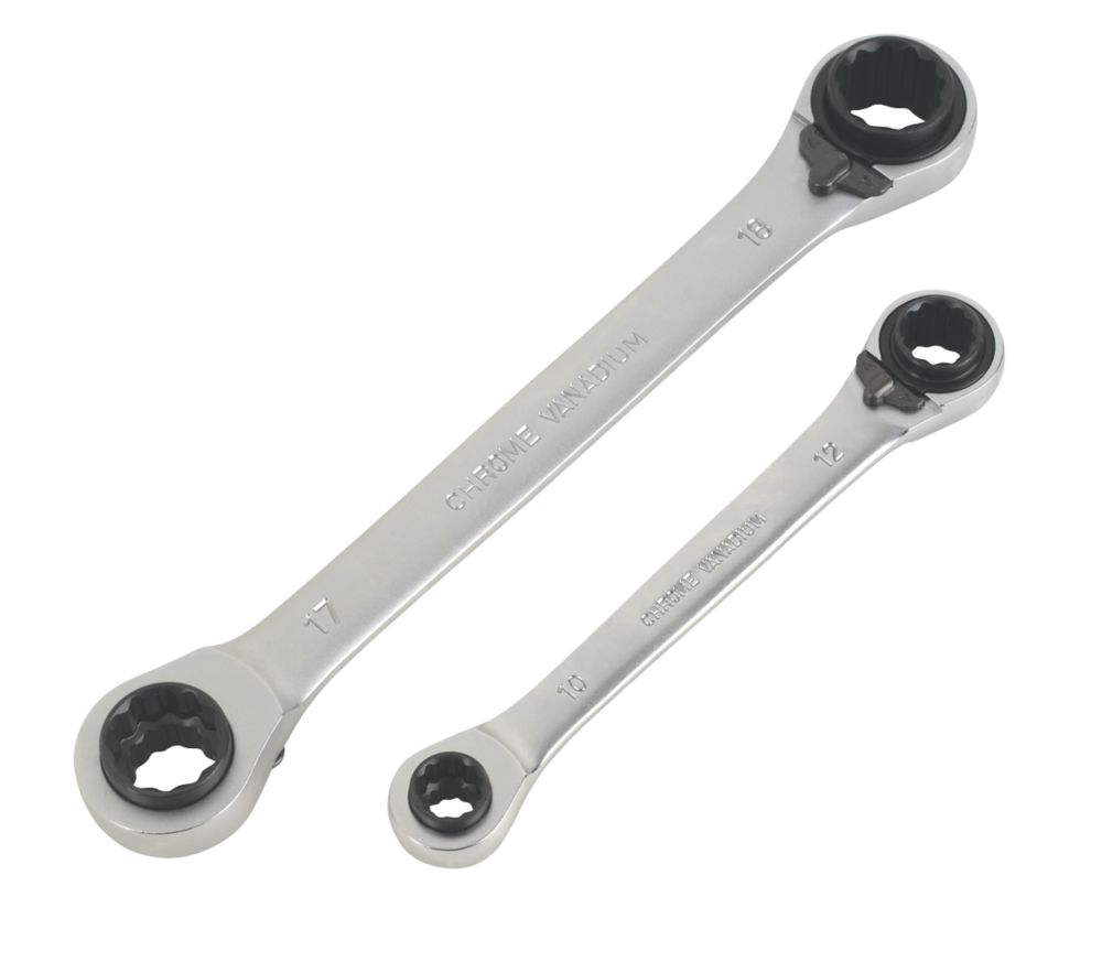 Jeu de clés à cliquet Magnusson W019-5 2 pièces