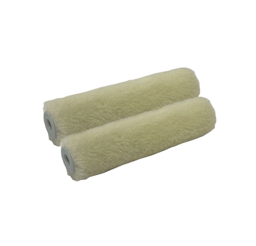 Manchons pour rouleau peinture 178mm Nespoli, lot de 2