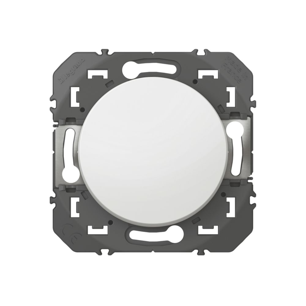 Poussoir 1 poste blanc Legrand Dooxie