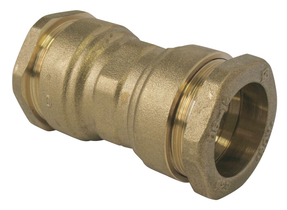 Manchon égal en laiton pour tube PE 20mm SUMO Pronorm