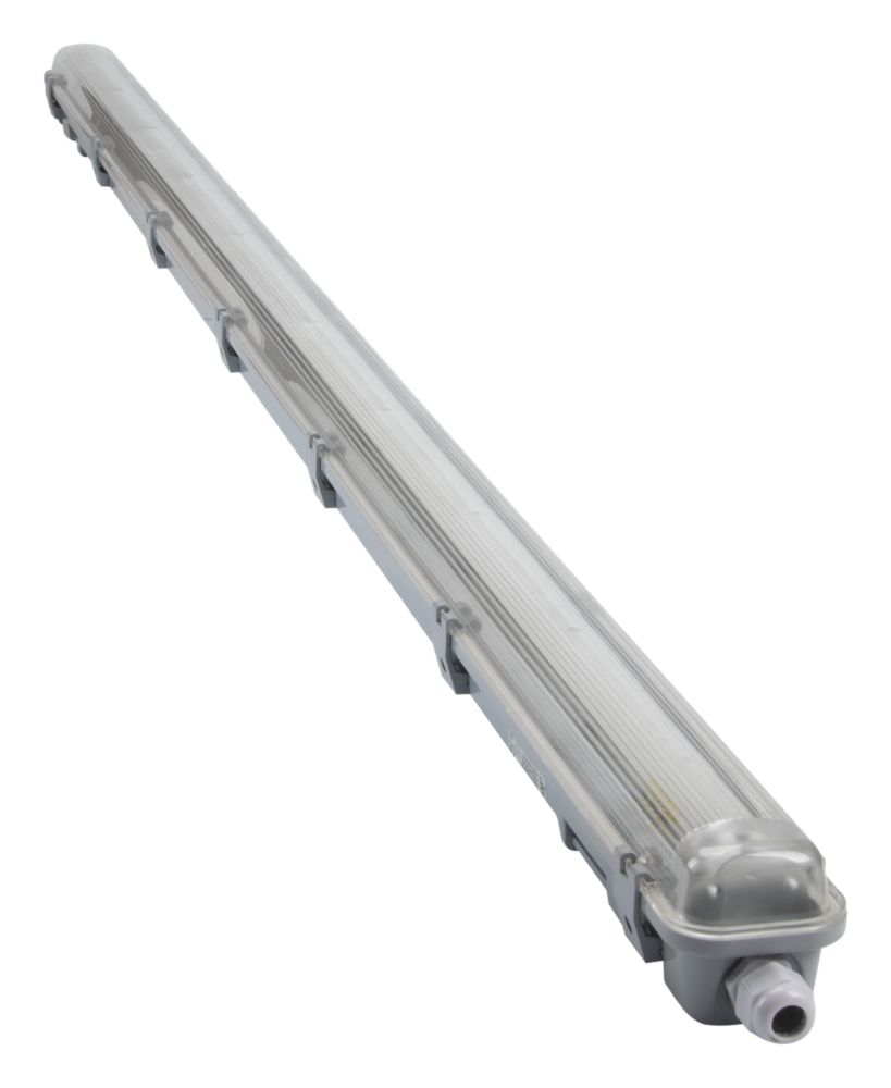 Réglette LED étanche simple 150cm Zenitech 24W 1 900lm 230V