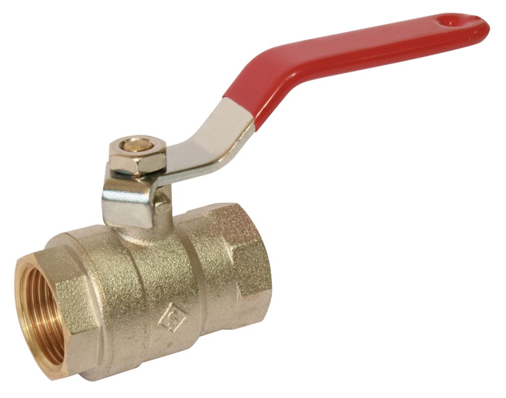 Vanne à sphère manette plate FF 33/42 - 1 1/4" Pronorm