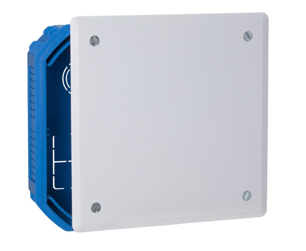 Boite de dérivation carrée encastrée à sceller 135x135x47mm Modulo Schneider