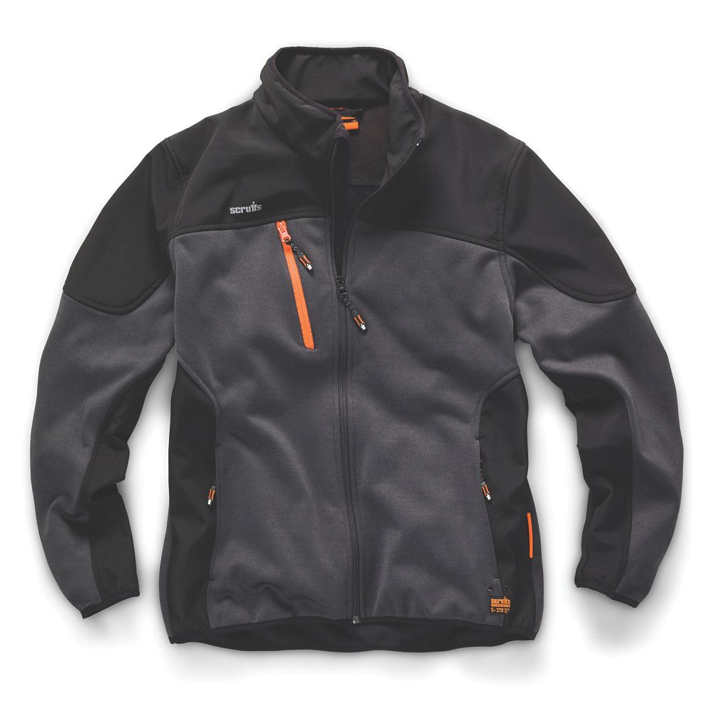 Veste de travail Softshell Scruffs Trade Tech anthracite taille L