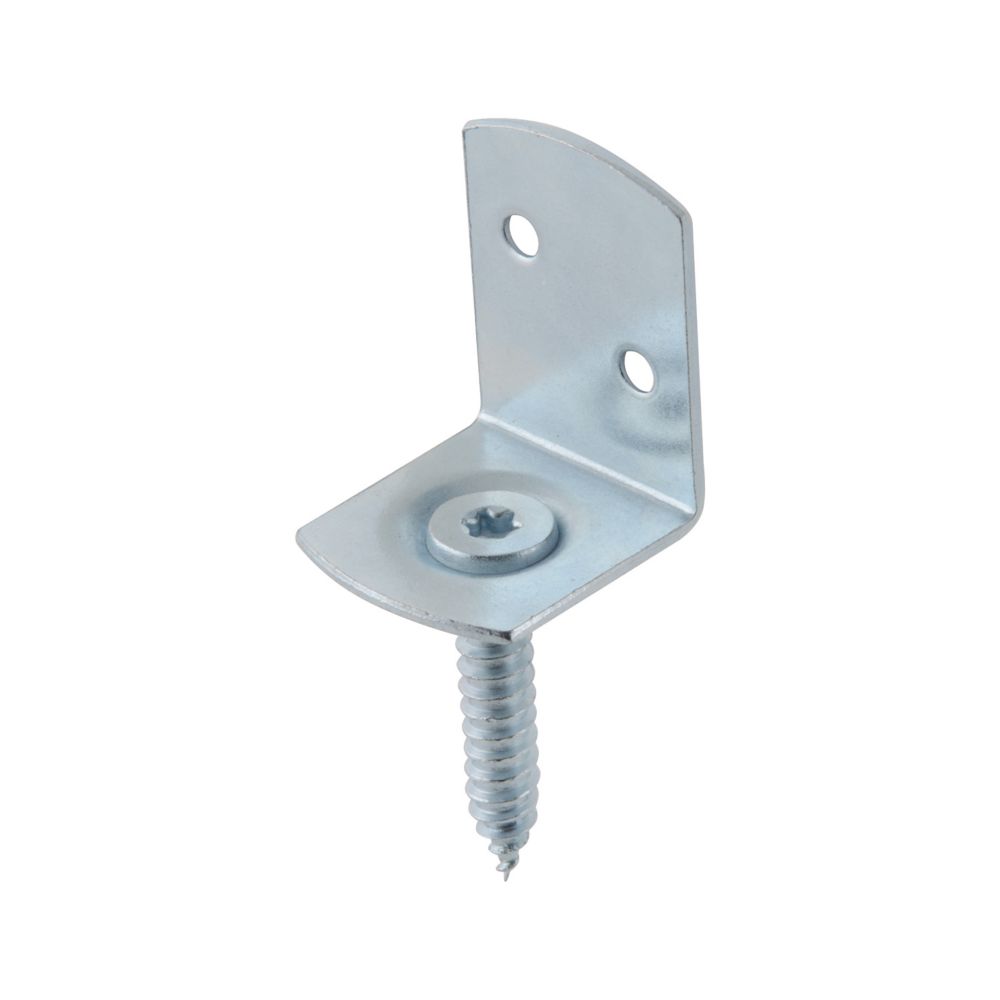 Support de clôture coudé Suki, lot de 50