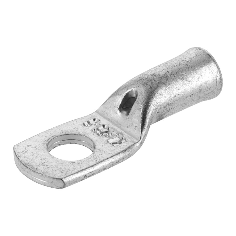Cosses tubulaires en cuivre droites à œillet métalliques non isolées M8 16mm Klauke, lot de 20
