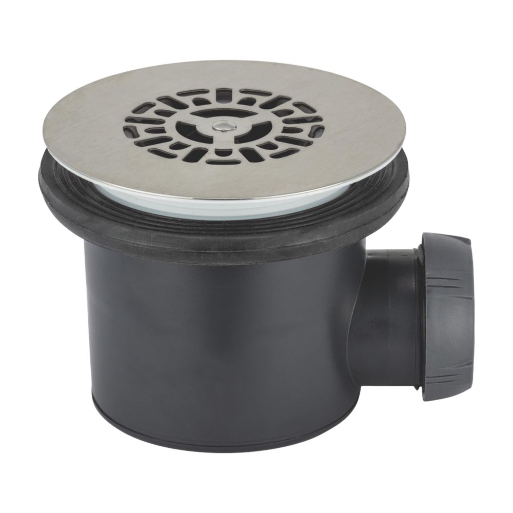 Bonde de douche Tourbillon Whirlpool Wirquin gris foncé 40mm