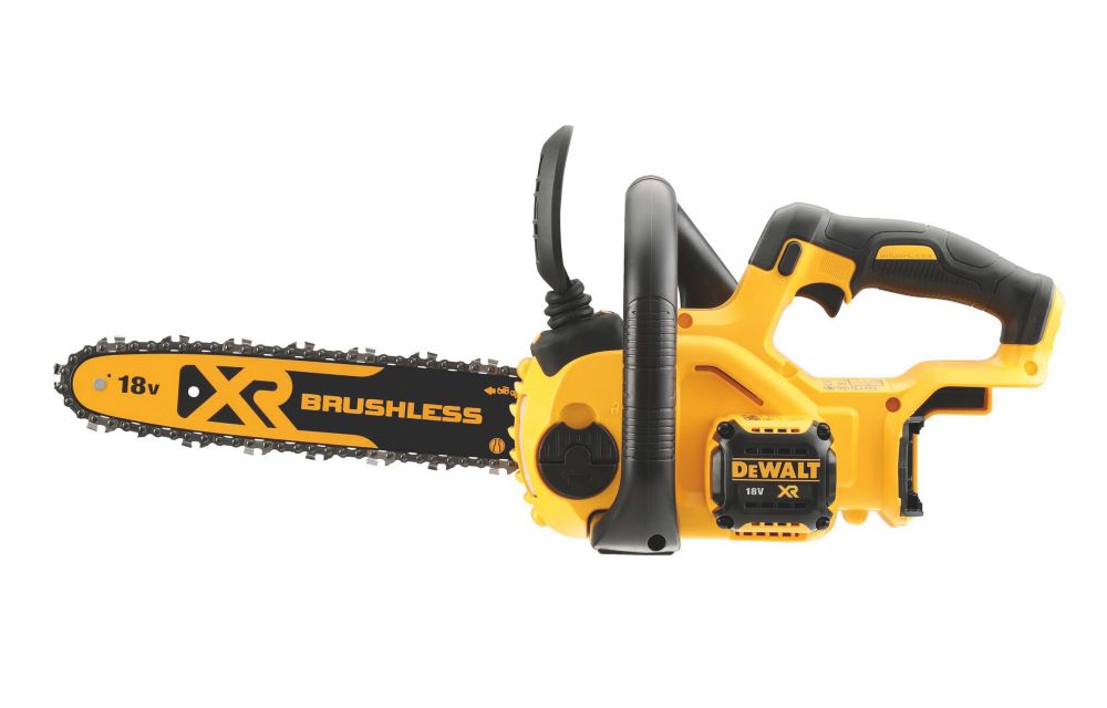  Tronçonneuse compacte 30cm sans fil à moteur brushless 18V Li-Ion DeWalt DCM565N-XJ - Nue