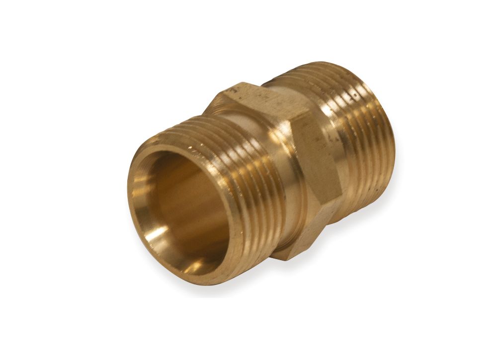 Manchon mâle double extrémité 22mm Mecafer (14/15mm)