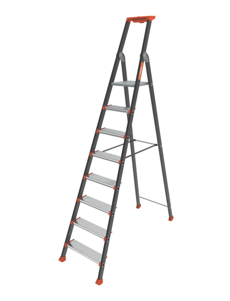 Escabeau 8 marches Tubesca Kolos en aluminium