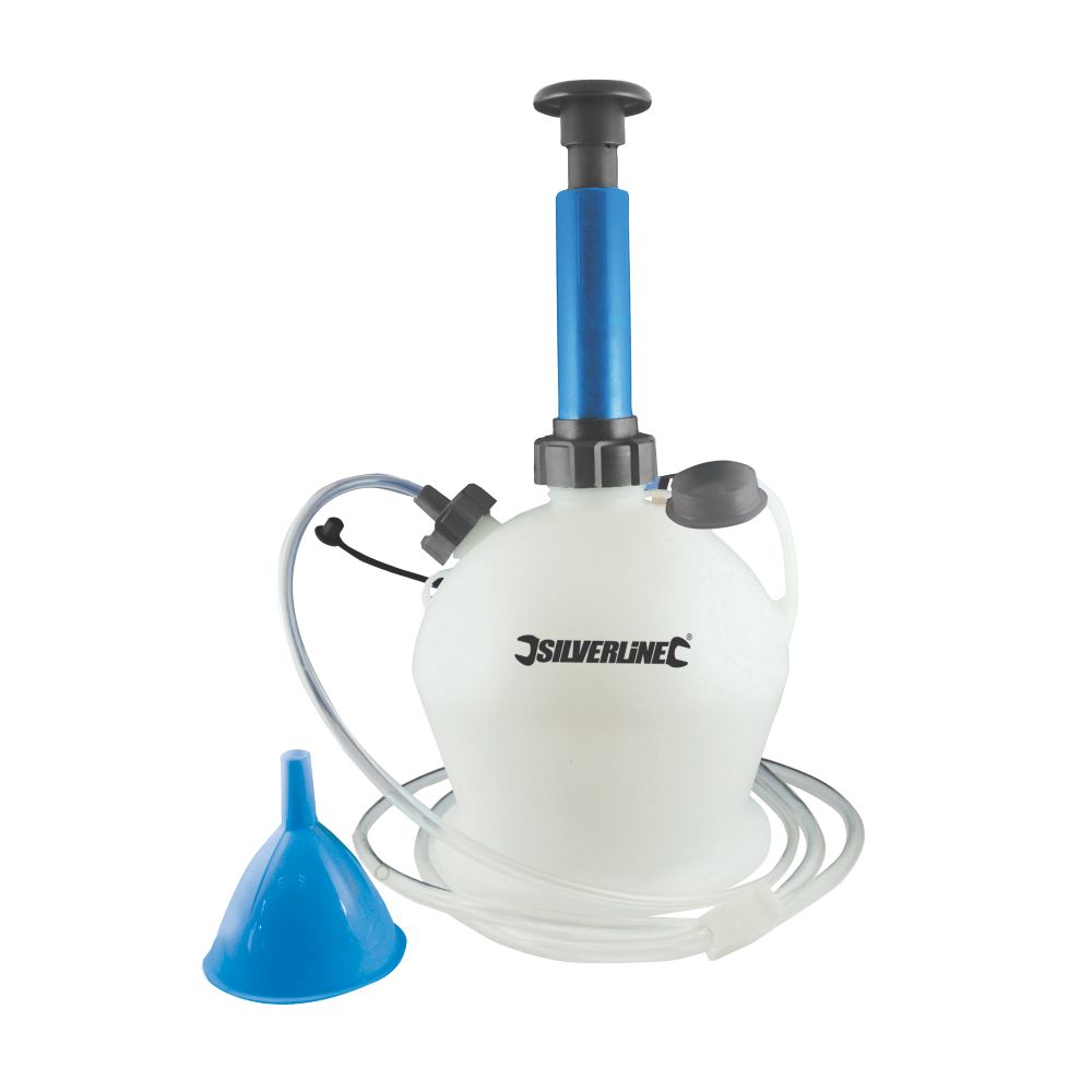 Pompe d'extraction d'huile et de fluide Silverline 4L