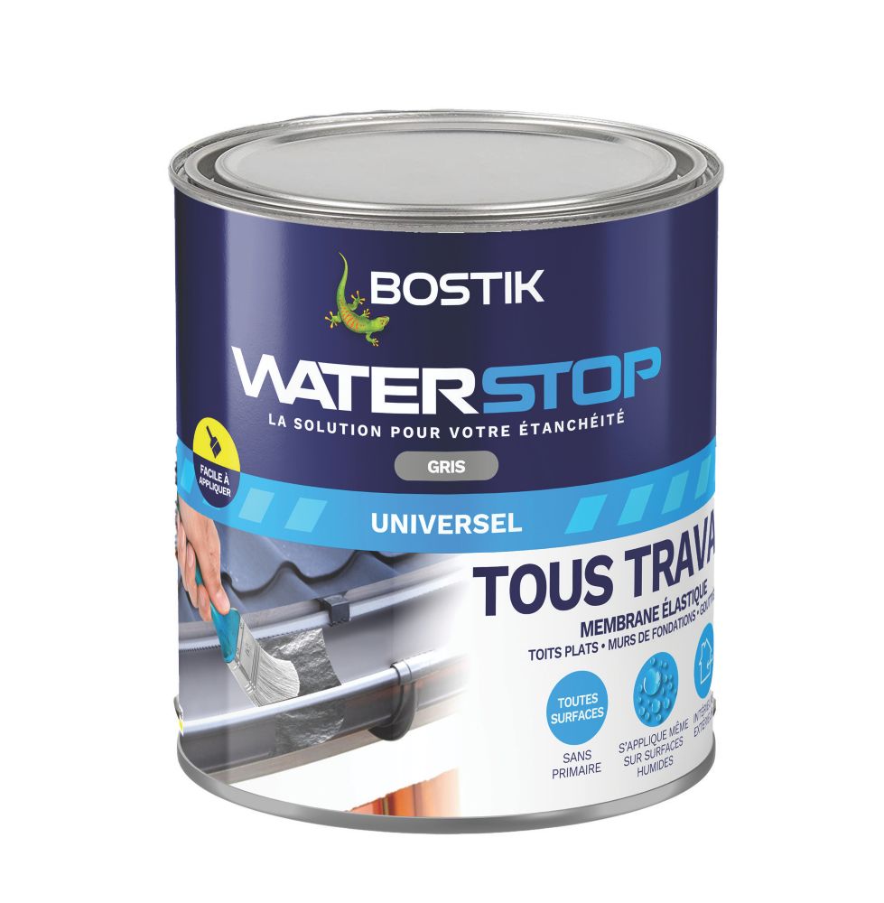 Mastic d'étanchéité Bostik Gris 1kg