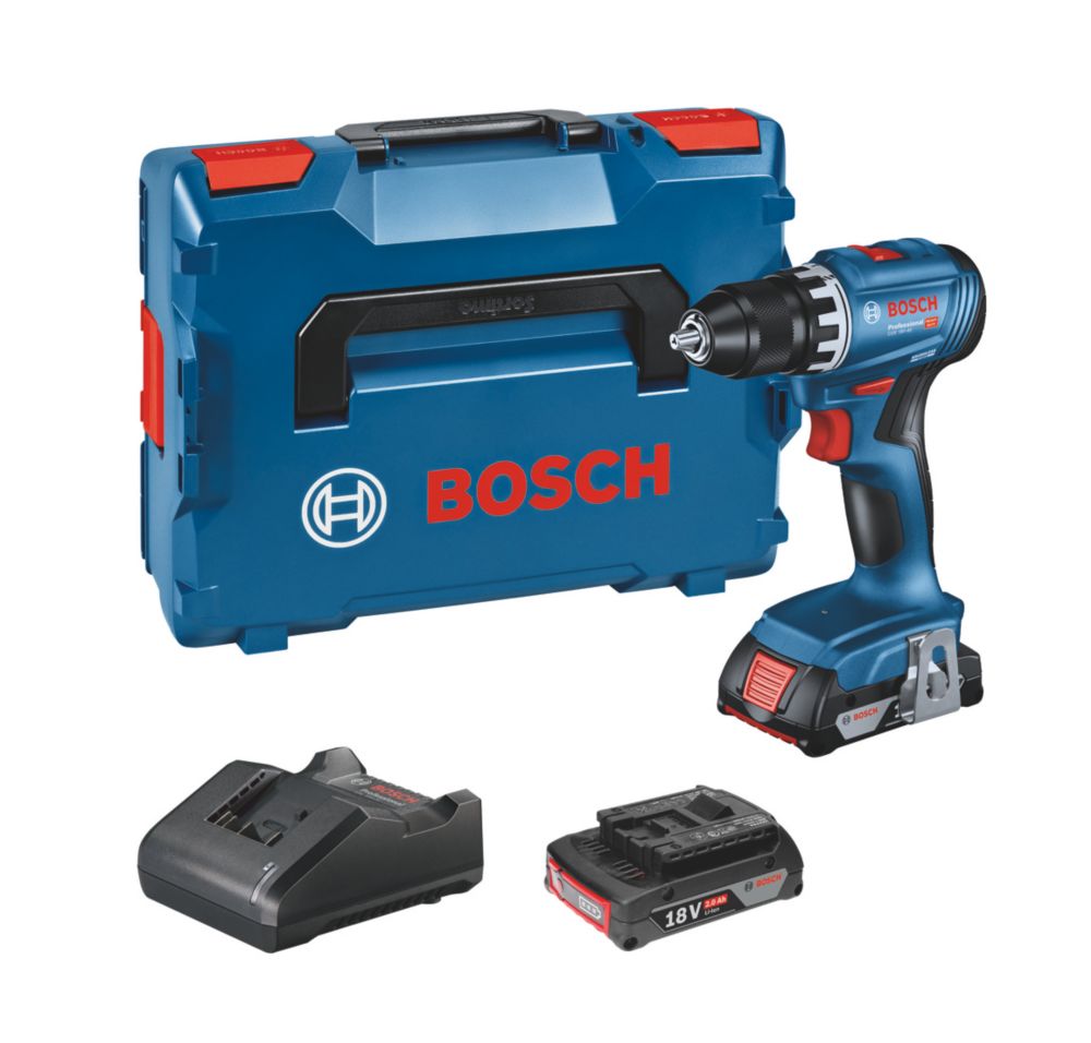 Perceuse visseuse sans fil Brushless Bosch 06019K3203 18V 2 x 2Ah Li-Ion AMPShare