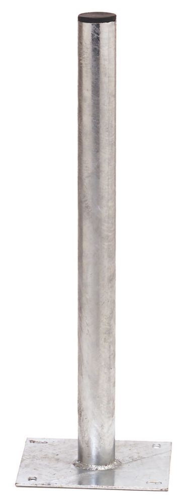 Pied droit poteau droit Optex 600mm