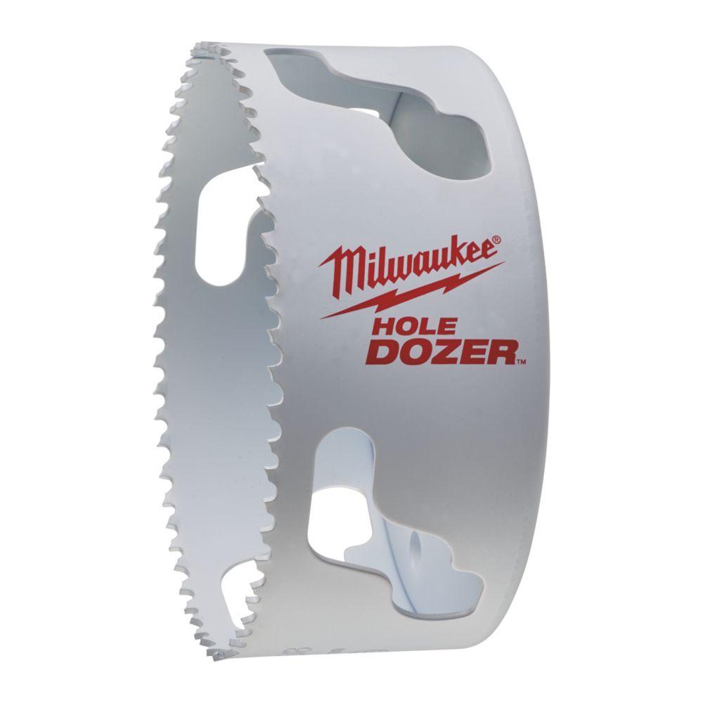 Scie cloche multi-matériaux bimétallique au cobalt Hole Dozer Milwaukee 111mm 