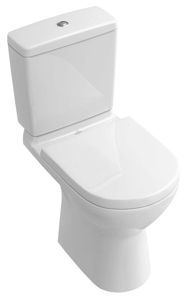 WC à poser double chasse Villeroy & Boch DirectFlush Combipack O.Novo Plus 6L
