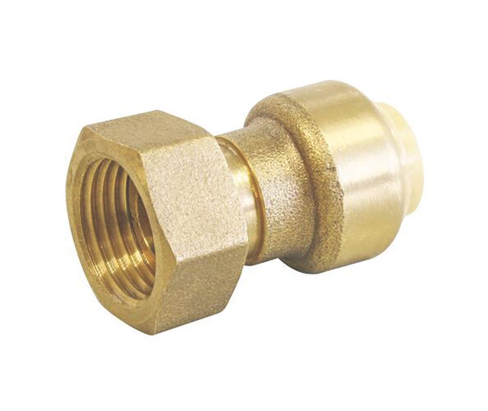 Raccord adaptatif à emboîter en laiton Somatherm 14mm x 15/21 - 1/2" 
