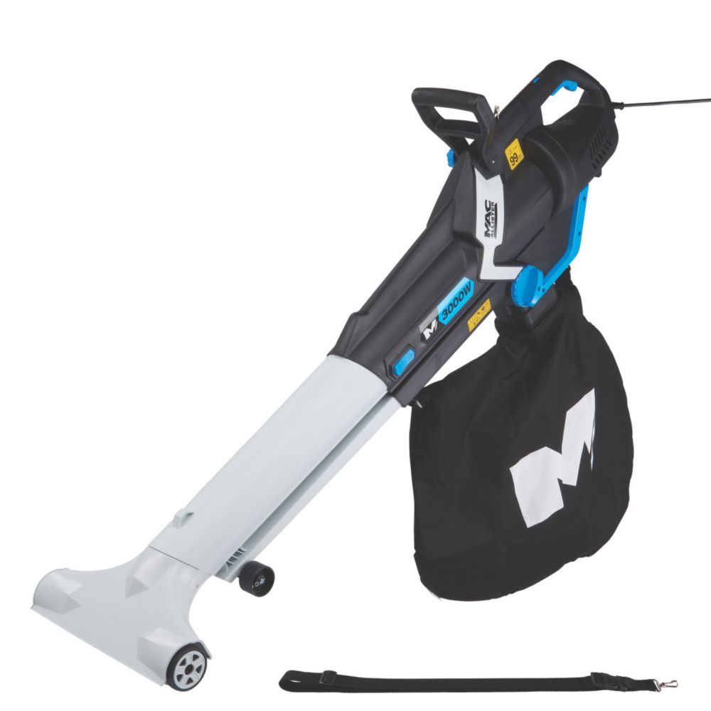Aspirateur souffleur broyeur filaire Mac Allister 3000W 