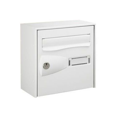 Boîte aux lettres 1 porte Diall Blanche