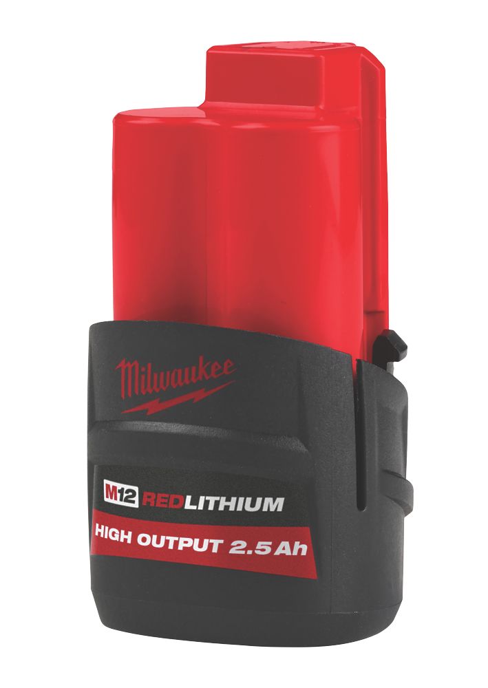 Batterie haute puissance 12V M12HB2.5 Milwaukee Li-Ion RedLithium 2,5Ah