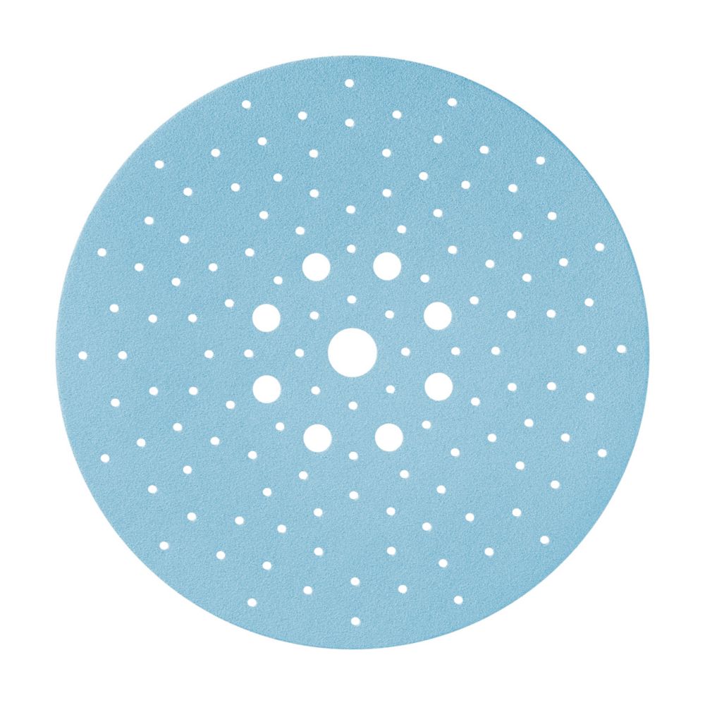 Lot de 25 disques abrasifs pour ponceuse à plâtre Planex 7 trous 225mm grain 80 Festool Granat D225 P80 GR/25 205655 