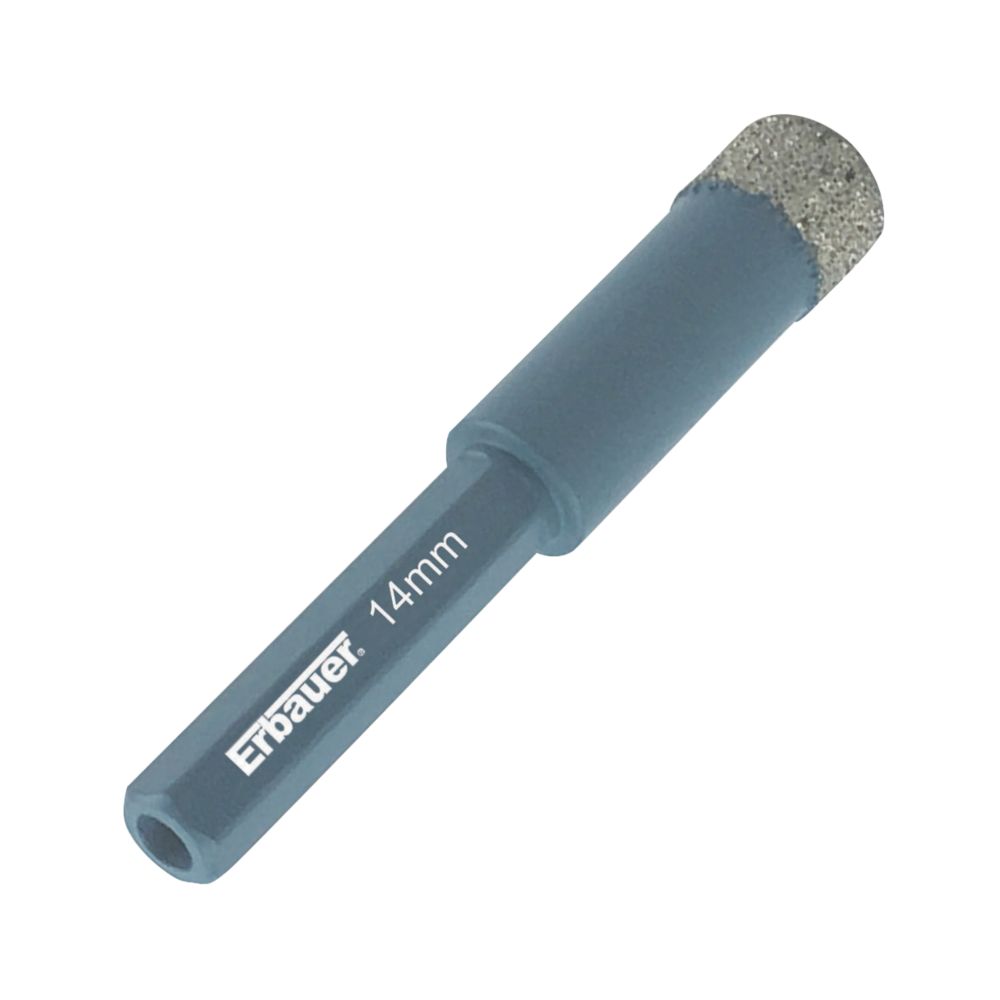 Foret diamant carrelage 14 x 80mm Erbauer