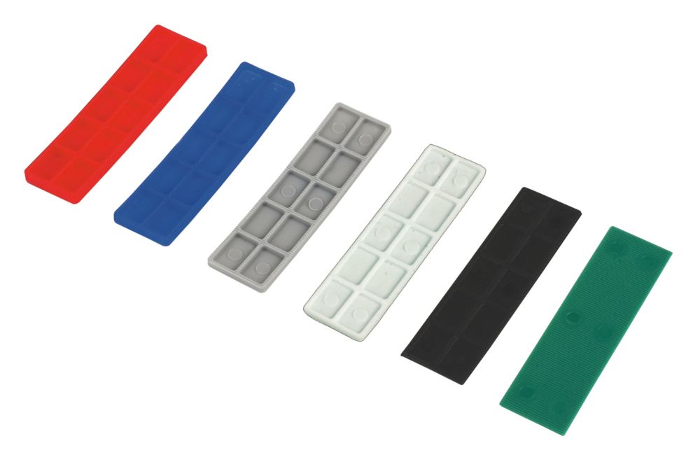 225 cales de vitrage de taille moyenne Broadfix