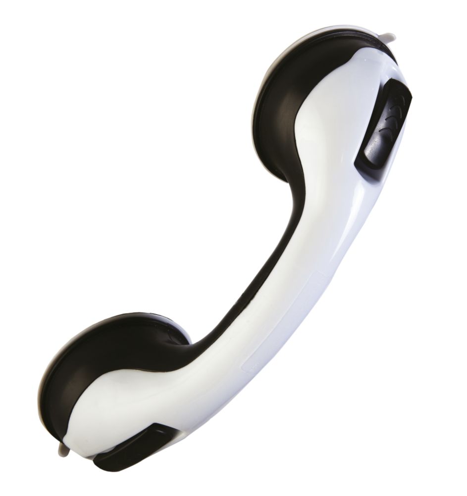  Barre à ventouse droite Pellet pour usage domestique, noir et blanc, 300mm (1 pièce)