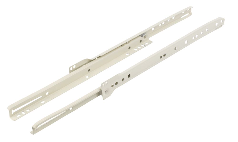 Lot de 2 coulisses de tiroir à fixation par le dessous Smith & Locke 349mm