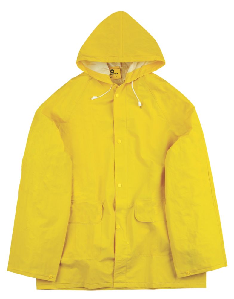  Combinaison imperméable en 2 parties Endurance Rainmaster jaune taille L, tour de poitrine 42-44"