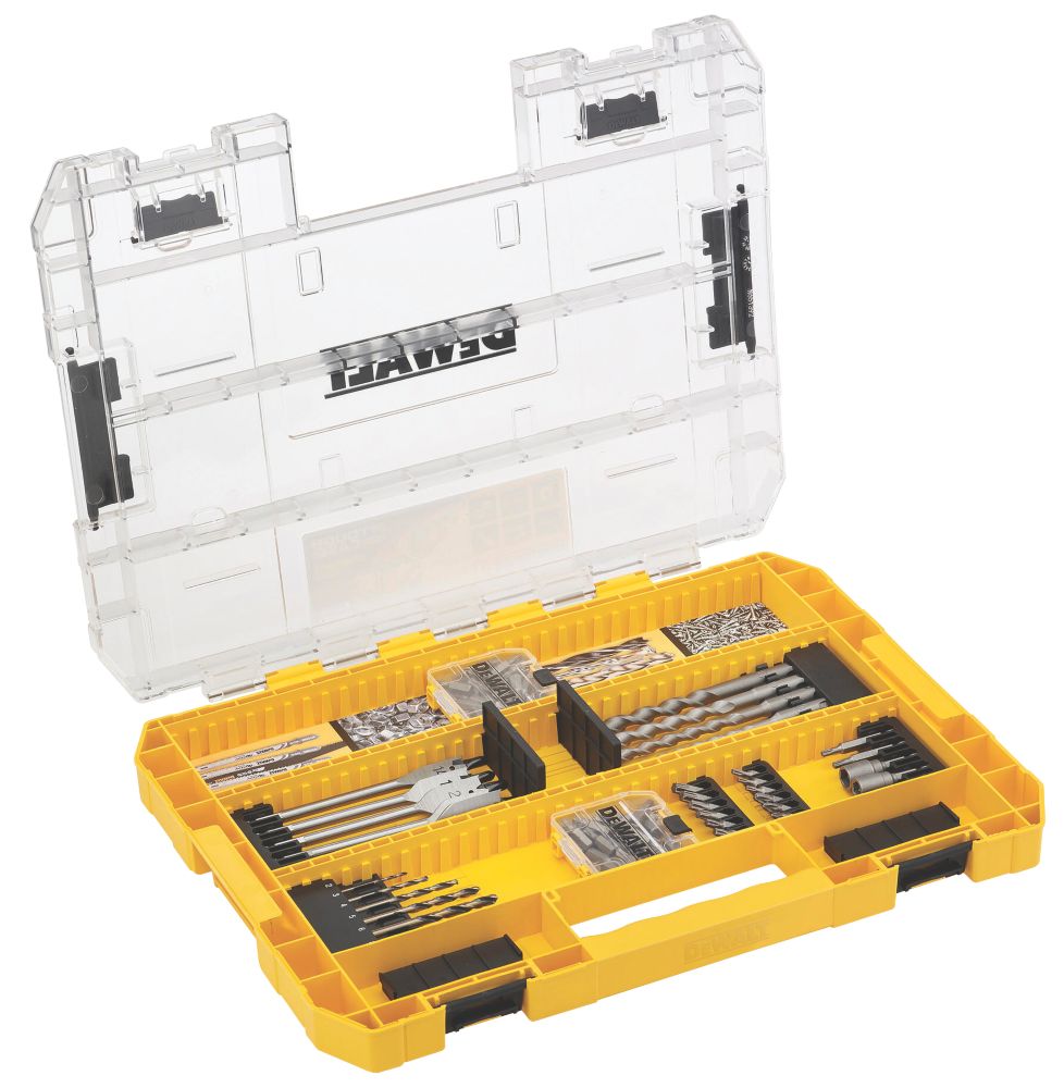 Jeu d'embouts de perceuse-visseuse à queue droite DeWalt, 85 pièces, Accessoire pour perceuse