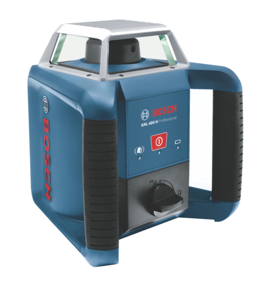  Niveau laser rotatif rouge à mise à niveau automatique GRL 400H Bosch avec récepteur