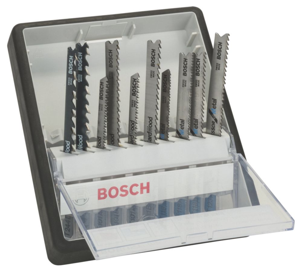 Lot de 2 lames de scie sauteuse pour plastique BOSCH T102D 5-30 mm