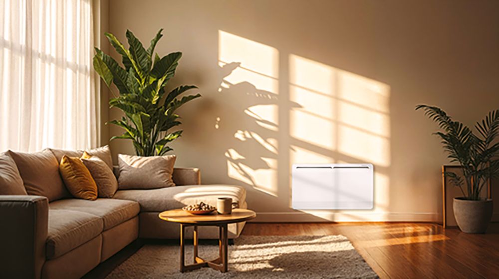 KLEAH Radiateu électrique Mobile Mural 1500 W, Chauffage