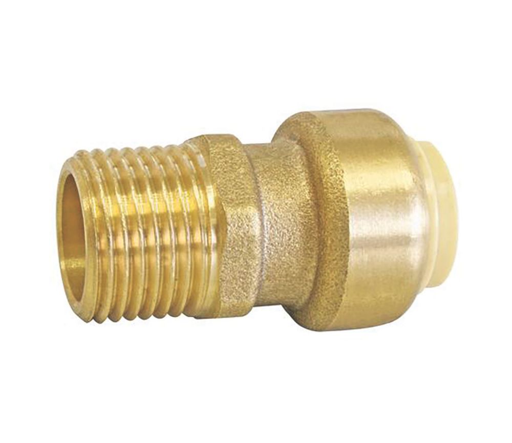 Raccord adaptatif à emboîter en laiton Somatherm 18mm x 20/27 - 3/4" 