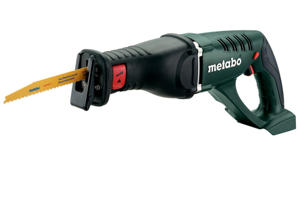 Scie sabre sans fil Metabo ASE 18 LTX 18V Li-Ion CAS - Sans batterie