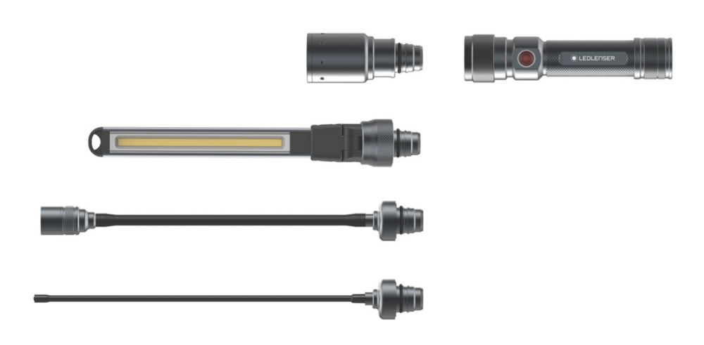 Lampe Torche à LED 4 en 1 rechargeable LedLenser Worker’s Friend 280lm