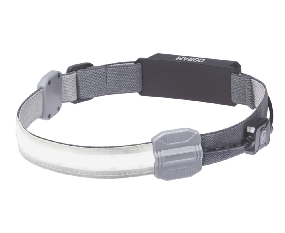 Lampe frontale à LED flexible rechargeable Osram LEDInspect gris/noir 150lm