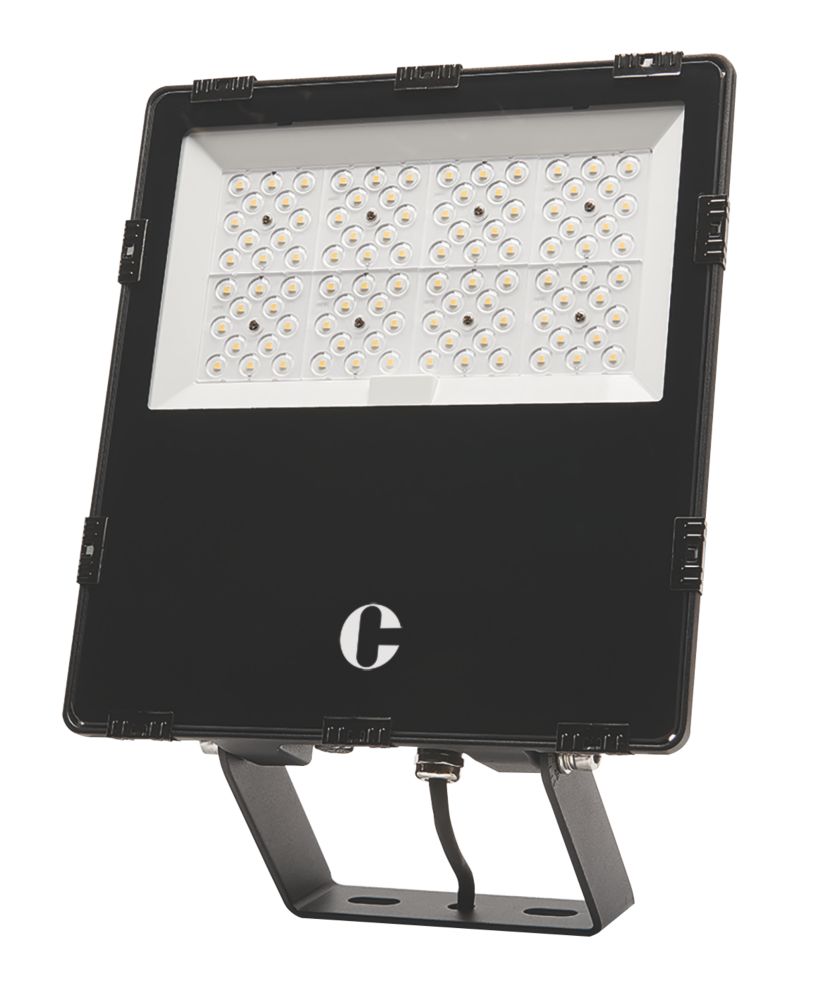 Projecteur industriel à LED d'extérieur Collingwood K2 noir 100W 11 400lm