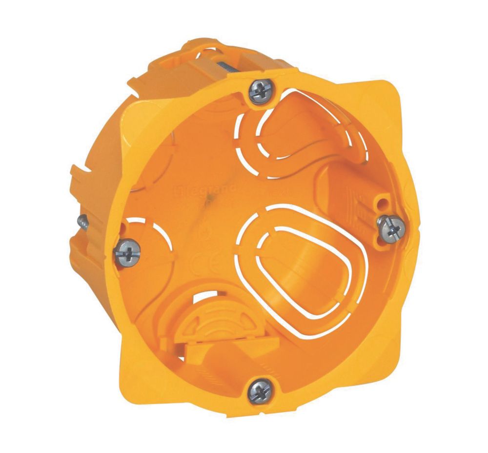 Boîte à encastrer affleurante pour cloison sèche 4 modules Legrand Batibox, 40mm, 1 pièce