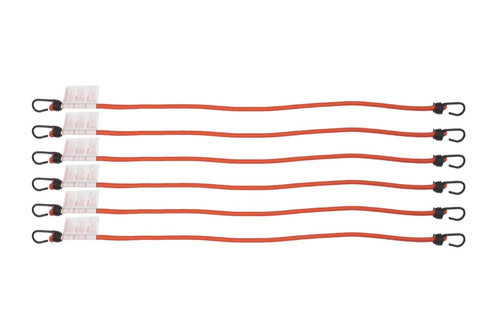 Tendeurs élastiques Smith & Locke 1 000mm x 10mm Pack de 6