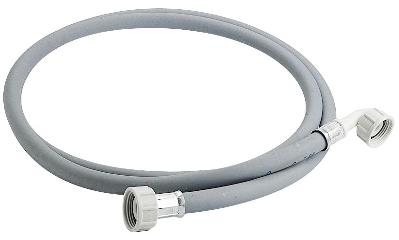 Flexible de vidange pour machine à laver Pronorm, gris, 0,8m - 3m