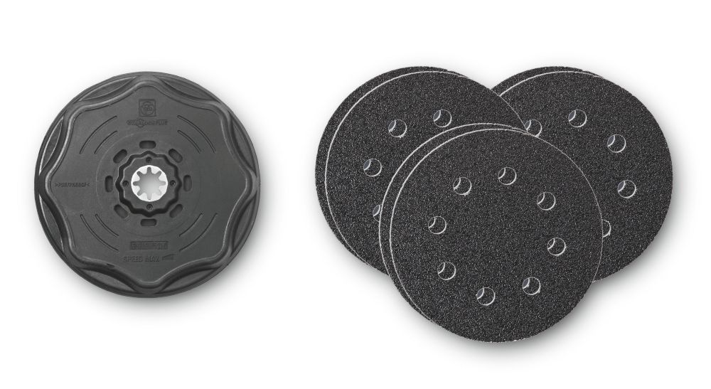 Lot de 7 plateaux de ponçage 148 x 199mm, Fein