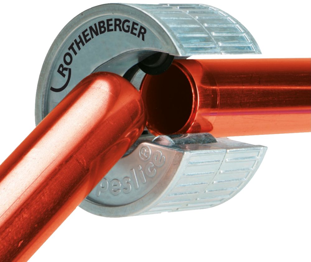 Rothenberger Lot 12 Lames De Rechange Coupe-Tube 18 Mm - Acier Manganèse - Pour Cuivre, Laiton, Alu, Plastique