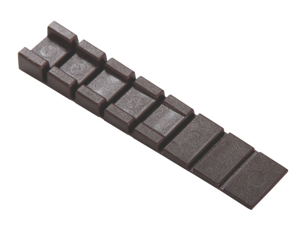 50 cales sécables Broadfix taille unique 100 x 1-8 x 20mm