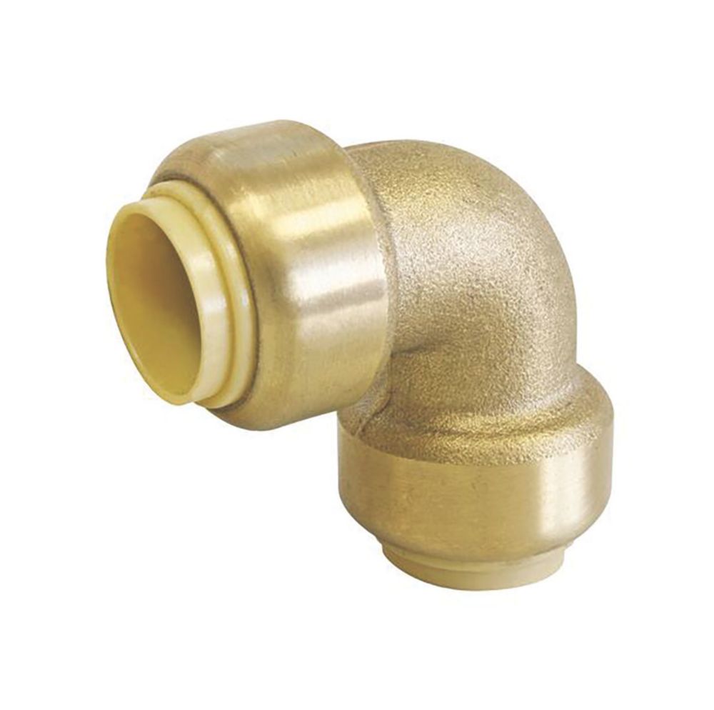 Raccord coudé à 90° égal à emboîter en laiton Somatherm 16mm 