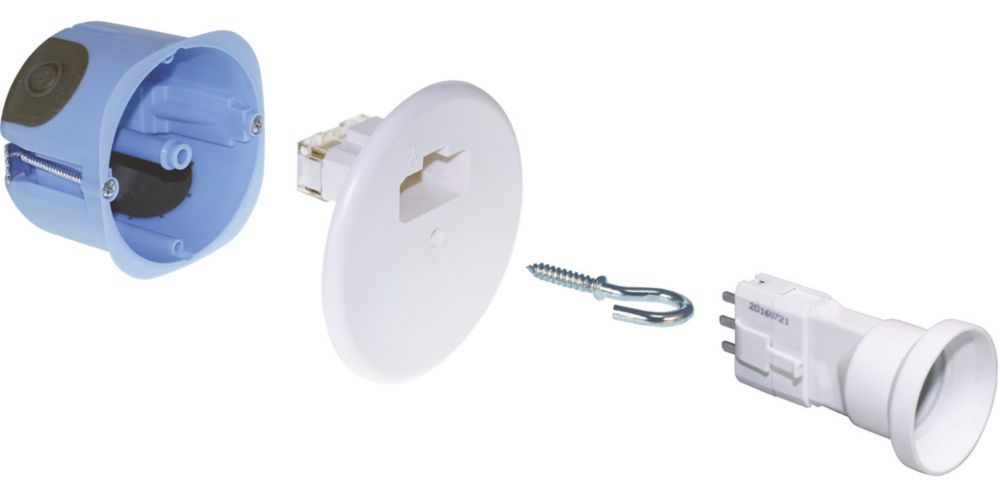 Kit plafonnier DCL blanc encastré EUR'ohm Air'Metic 100 pièces