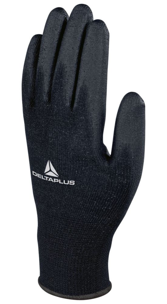 Gants de manutention Delta Plus VE702PN noir taille M 12 pièces